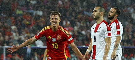 EURO 2024 - optimi de finală: Spania - Georgia 4-1